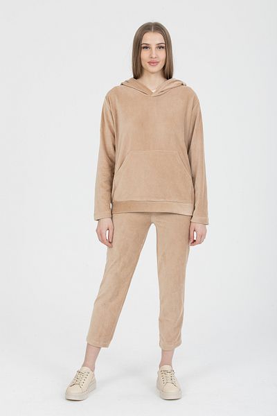 Dejabrew Jeans Thin Velvet Plus Size Sweatshirt A065-1