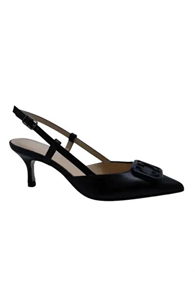 Poletto HAKİKİ DERİ SIYAH Ayakkabı Stiletto 9841 10 V1