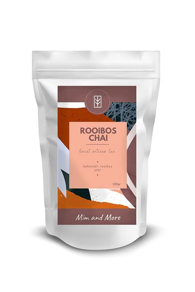 Mim and More Rooibos Chai Tea - Spicy Rooibos Tea, 100 g
