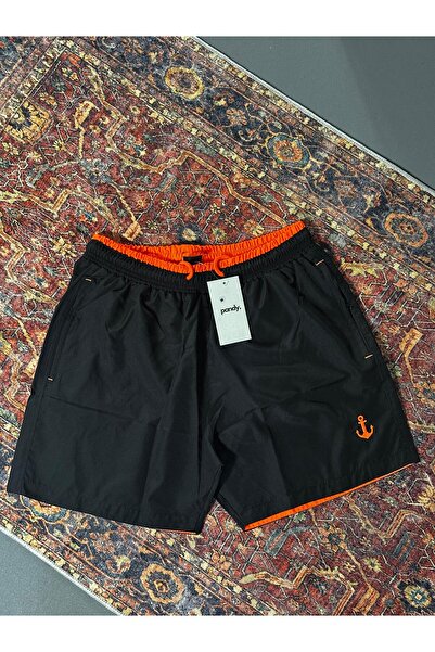 pandy Pantaloni scurți de baie colorați cu buzunar, căptușiți cu fermoar