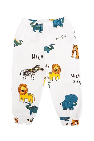 Bebelop Animal Patterned Safari Sweatpants