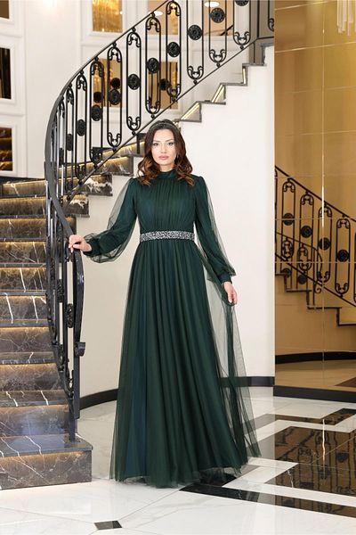 Modaviki Βραδινό Φόρεμα Alya - Emerald FVM206