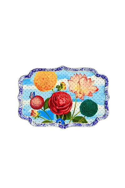 Pip Studio Platou din porțelan, Pip Studio, Multicoloured, 26x18 cm, colecția Royal Multi