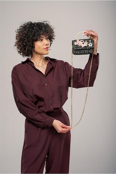 ÇÇS Geantă de mână 17942 pentru femei cu curea de umăr