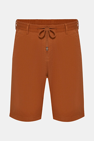 W Collection TURUNCU BAĞCIKLI-FERMUARLI BERMUDA