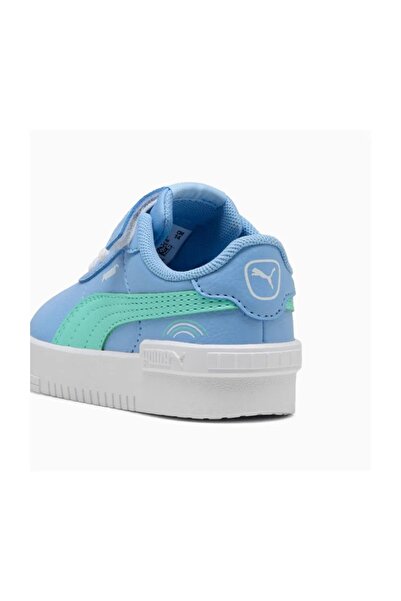 Puma Blue Children's Jola Colorful Rainbow Children's Blue Baby Sneakers 401672-02