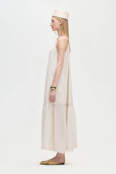 İKİKIZ Natural Rope Strap Dress