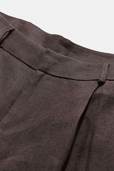 W Collection Brown Wide Leg High Waisted Trousers