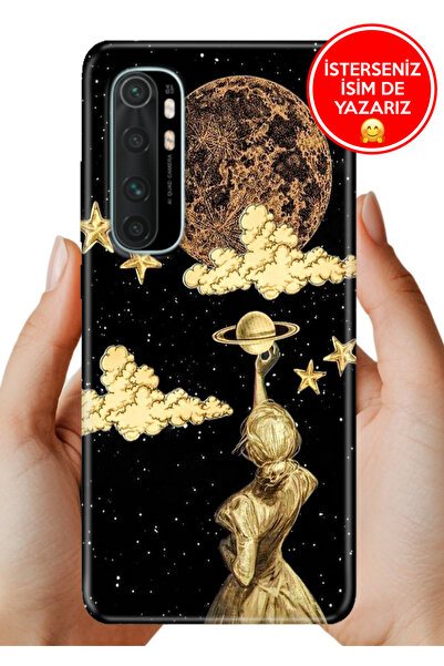 Cekuonline Xiaomi Mi Note 10 Lite Kılıf Kamera Koruma Tam Rubber Esnek Siliko...