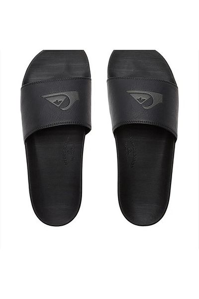 Quiksilver شبشب رجالي أسود من Rivi Nubuck Slide