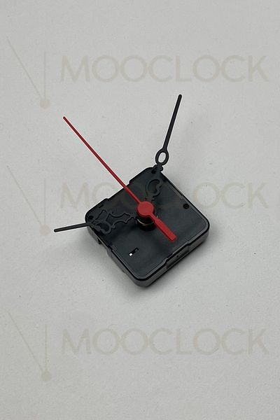 MOOCLOCK Mecanism de ceas, Mecanism de ceas de perete silențios Acar, arbore de 14 mm, Scorpion-Ecliptic-Secunde (Fără AGĂ)