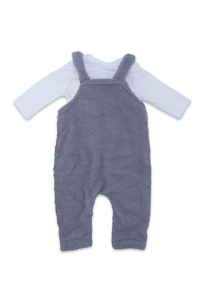 Bebelop Lamb Slopet Set with Teddy Bear.18 Months.grey.18