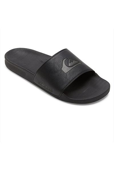 Quiksilver شبشب رجالي أسود من Rivi Nubuck Slide