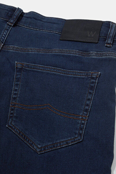 W Collection Regular Dark Blue Jean Pants