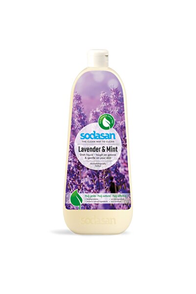 Sodasan Elde Bulaşık Deterjanı Lavanta ve Nane - 1lt