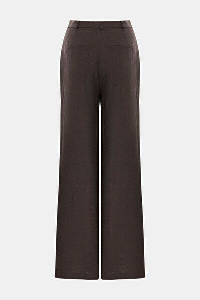 W Collection Brown Wide Leg High Waisted Trousers