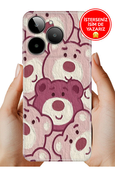 General Mobile Era 30 Kılıf Desenli Baskılı Kamera Korumalı Silikon Ayıcık Pa...