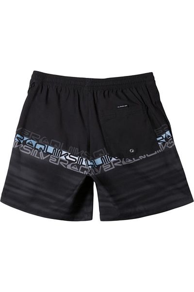 Quiksilver Детски волейболни къси панталони Everyday Wordblock Vly Yth 14, черни