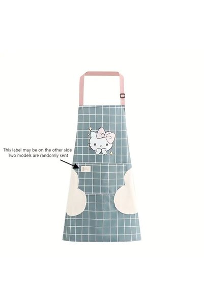 BABUN Sanrio Hello Kitty Havlulu Cepli Su Geçirmez Boyama Mutfak Yemek Yapma ...