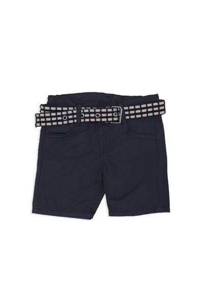 Bebelop Boy's Palm Tree Printed Shirt T-shirt Denim Shorts 3-Piece Set