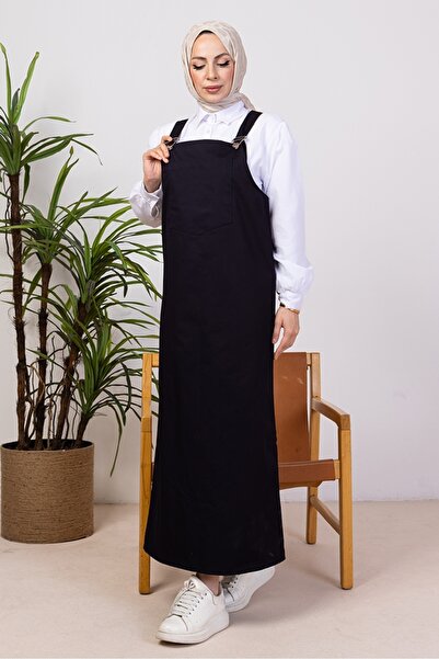 Bestenur Gavin Pocket Gabardine Gilet 1404 - Navy Blue