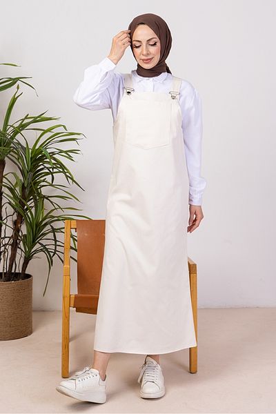 Bestenur Μπεζ τσέπη Gabardine Gilet Gavin 1404