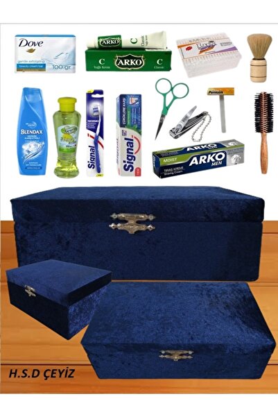 Sonem Çeyiz Скринька для приданого, валіза для нареченого, косметичка, косметичка 3 шт. 1203