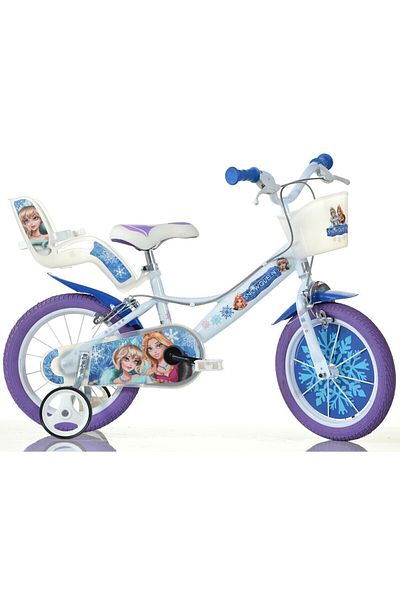 Dino Bikes Bicicletă pentru copii Snow Queen DB-164R-SQ, 16 inch