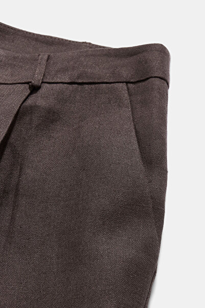 W Collection Brown Wide Leg High Waisted Trousers