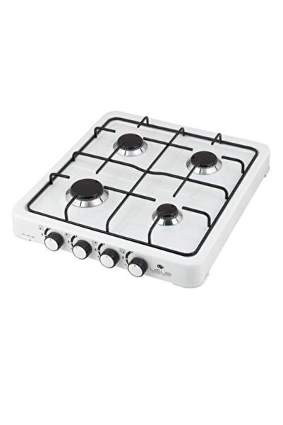 Uğur 4 Gözlü Tüplü Ocak Set Üstü Beyaz Ocak