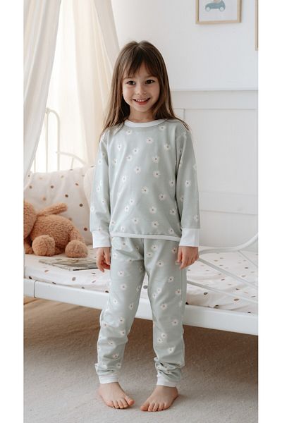 Lollie Baby&Kids 1.0 Tog Pajama Set, Modal Cotton and Papazta Pattern