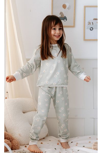 Lollie Baby&Kids 1.0 Tog Pajama Set, Modal Cotton and Papazta Pattern