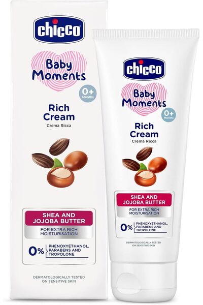 erorex Baby Moments Rich Cream For Newborn Babies With Shea And Jojoba Butter 100G Rich Moisturization And