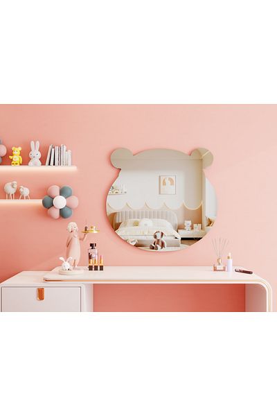 Generic Winnie the Pooh Acrylic Wall Mirrors for Kids