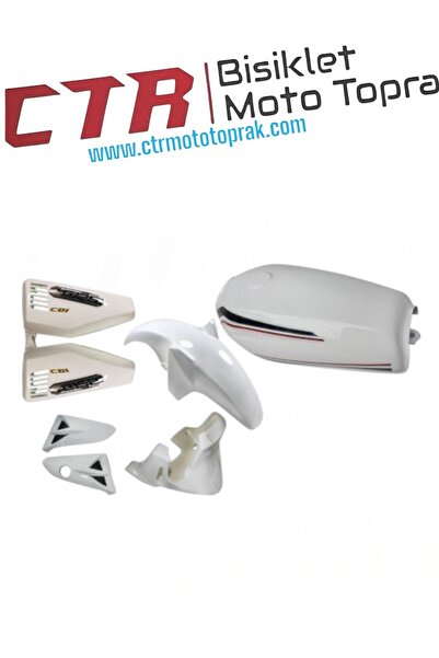 CTR CG-KUBA-ÇİTA-AGK-FALCON TÜM CG MODELERİNE UYUMLU BEYAZ KAPORTA SETİ (deposu şamandırasız) 5parça