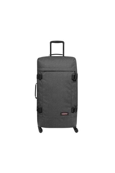 Eastpak Koyu Antrasit Çekçekli Kumaş Valiz EK82L77H TRANS4