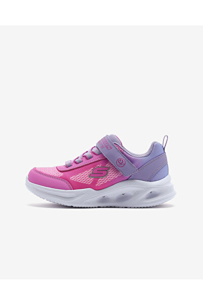 SKECHERS Sola Glow - Ombre Deluxe Büyük Kız Çocuk Lavanta Işıklı Spor Ayakkabı 303714l Lvpk