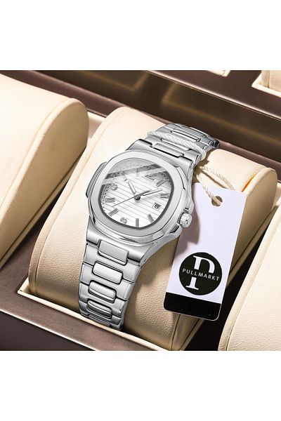 pullmarkt Wrist Watch with Calendar