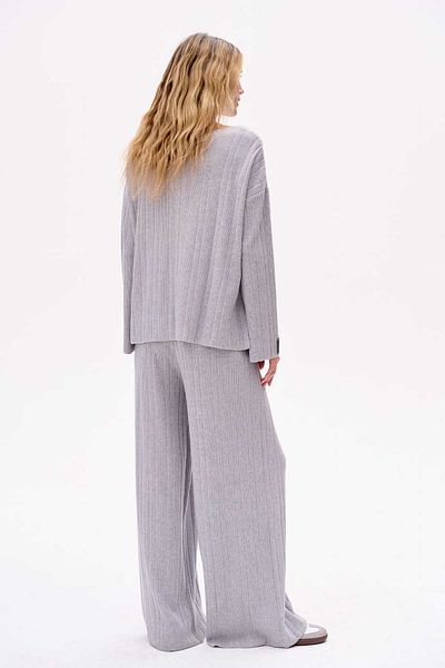 Blue Shadow Ladies' Sweater Debi Light Grey