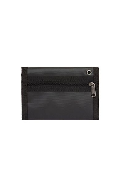 Eastpak Crew Single Black Leather Detailed Wallet