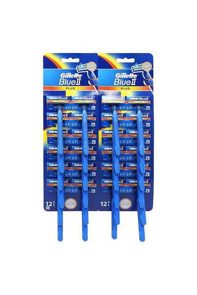 Gillette GILLETTE RAZOR BLUE2 PLUS 2X24 PCS