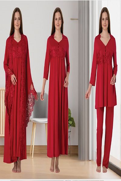 Puerpera Güler Maternity Pajama Set 3014 Effortt Special Design