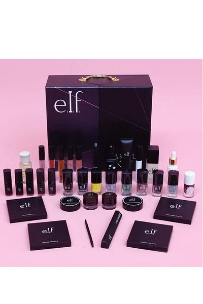ELF بوكس العروس للهدايا المميزة بالوان واصناف مميزة ومتعددة كل ماتحتاجين في بوكس واحد