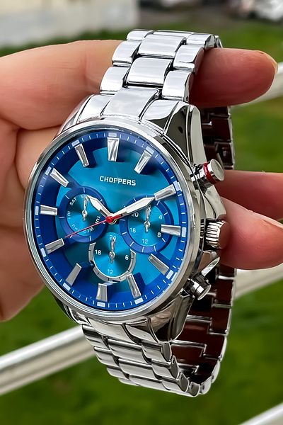 Choppers Men's Wrist Watch + Bracelet Gift