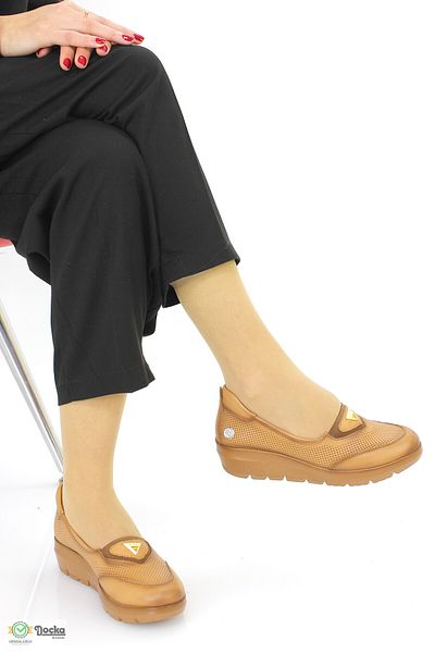 Mammamia Women's Orthopedic Genuine Leather Summer Shoes M26Ya7450