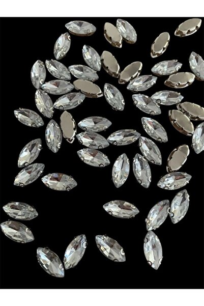 BEİLYS COSMETİCS & ACCESSORY 7*15 مللي متر مكوك كريستال تبختر حجري (100 قطعة)