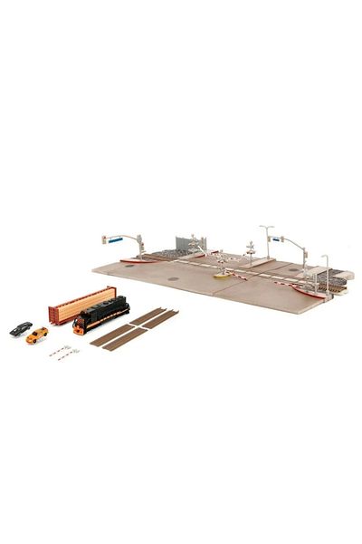 Finetoo Fast & Furious Nano Train Scene Diorama Collectible Model