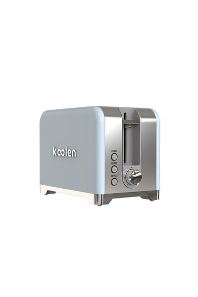 Koolen Limited Line Double Stainless Steel Toaster 930w, Blue