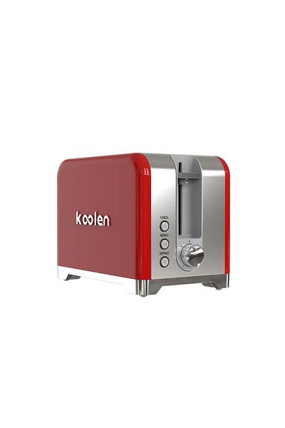 Koolen Limited Line Double Stainless Steel Toaster 930w, Red