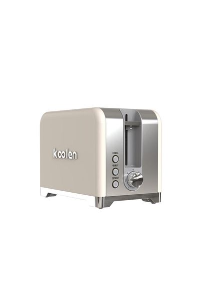 Koolen Limited Line Double Stainless Steel Toaster 930w, Creamy